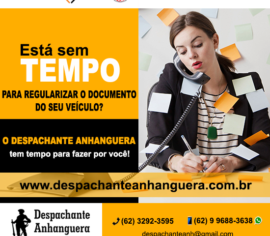 Banner 1 - Despachante Anhanguera